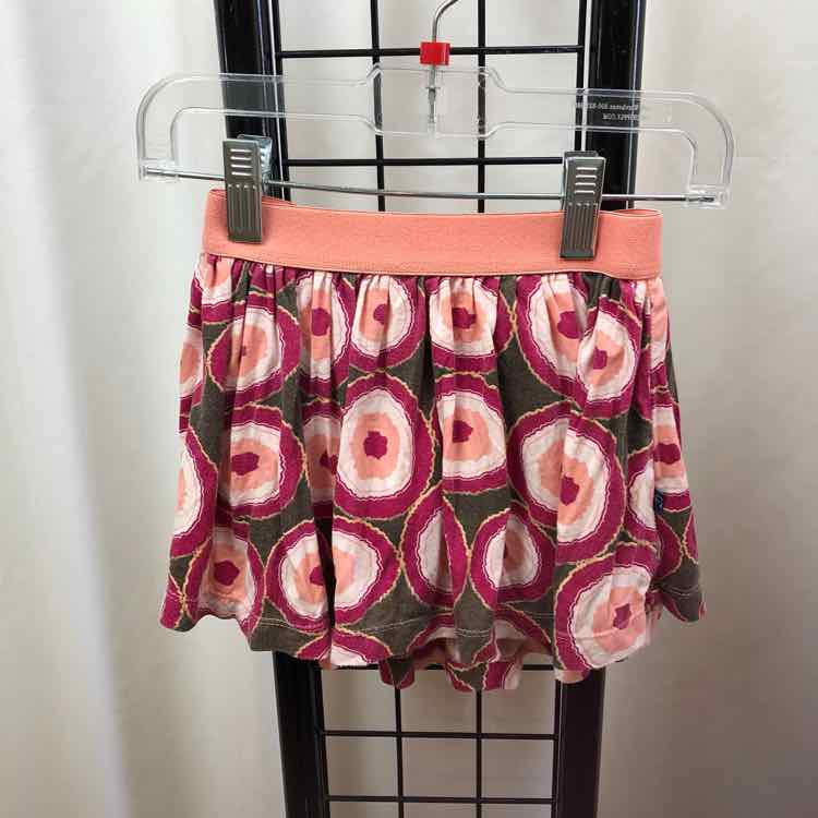Kickee Pants Pink Patterned Child Size 2 Girl's Skirt