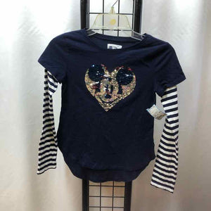 Gap Navy Sequin Child Size 8 Girl's Shirt