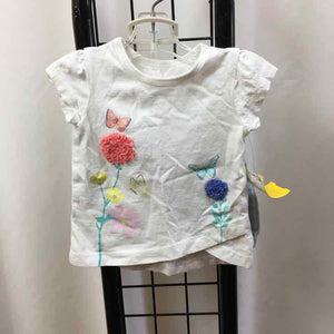 Carter's White Graphic Child Size 6 m Girl's Outfit