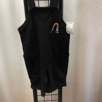 Target Black Graphic Child Size 5 Girl's Romper