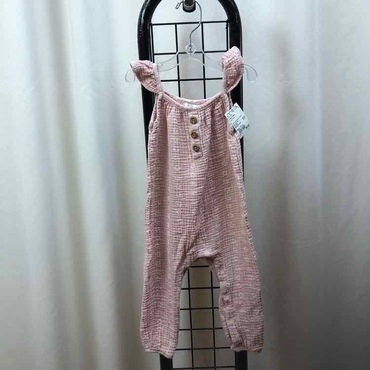Emily & oliver Pink Floral Child Size 18 m Girl's Outfit