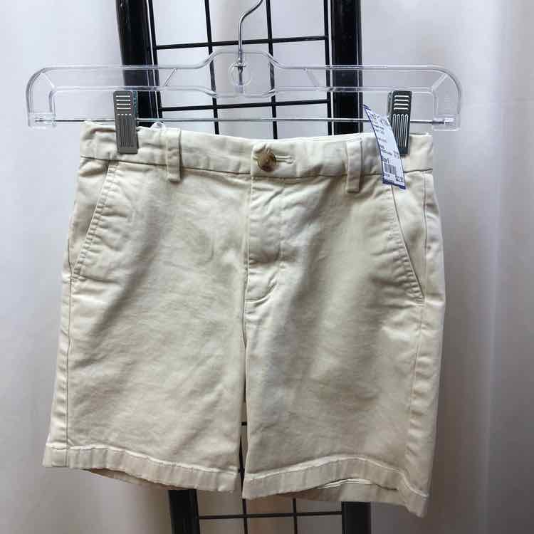 Vineyard vines Cream Solid Child Size 6 Boy's Shirt