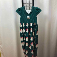 Sweet Honey Green Christmas Child Size 10 Girl's Pajamas