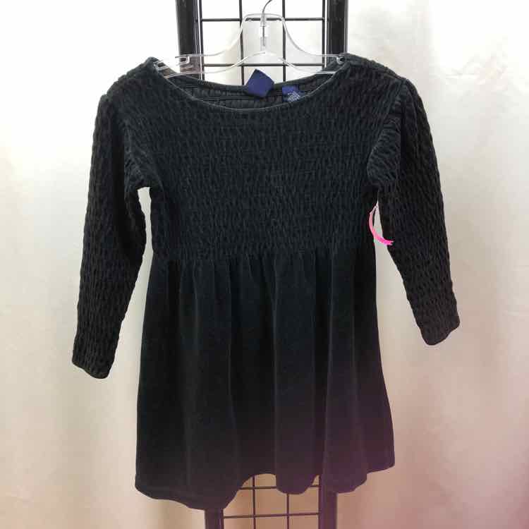 Gap Black Smocked Child Size 5 Girl's Dress