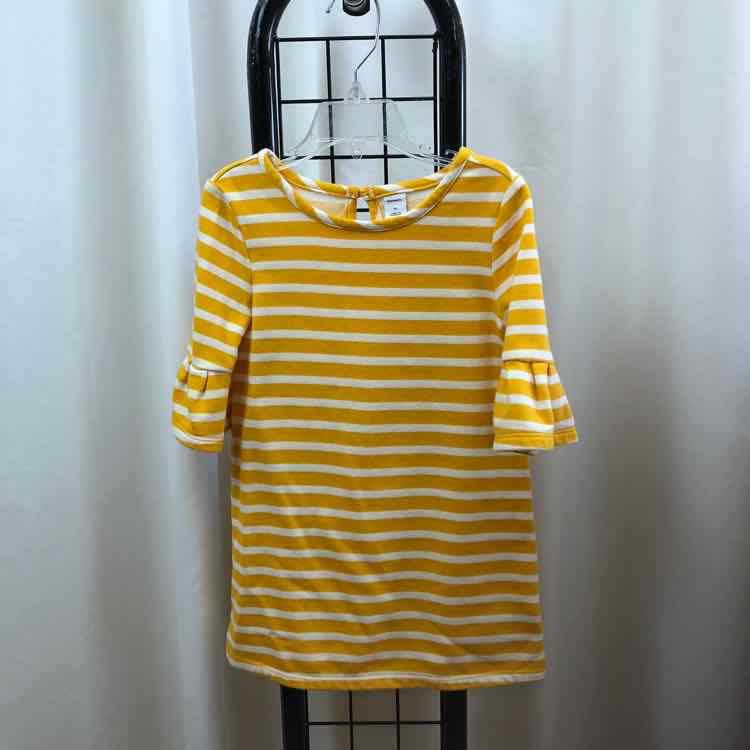 Old Navy Yellow Stripe Child Size 3 Girl's Dress