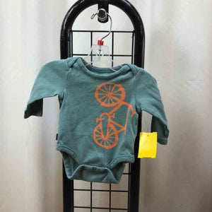 Tea Green Graphic Child Size 0-3 m Boy's Shirt