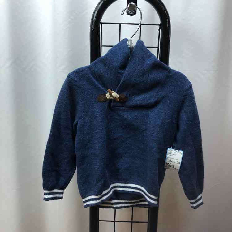 Janie and Jack Navy Solid Child Size 2 Boy's Shirt