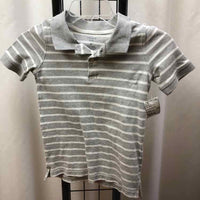 Carter's Gray Stripe Child Size 6 Boy's Shirt