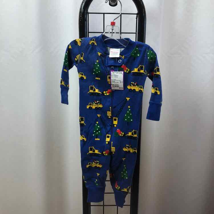 Hanna Andersson Navy Christmas Child Size 0-6 m Boy's Pajamas