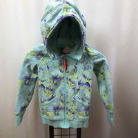 ivivia Baby Blue Patterned Child Size 6 Girl's Sweatshirt