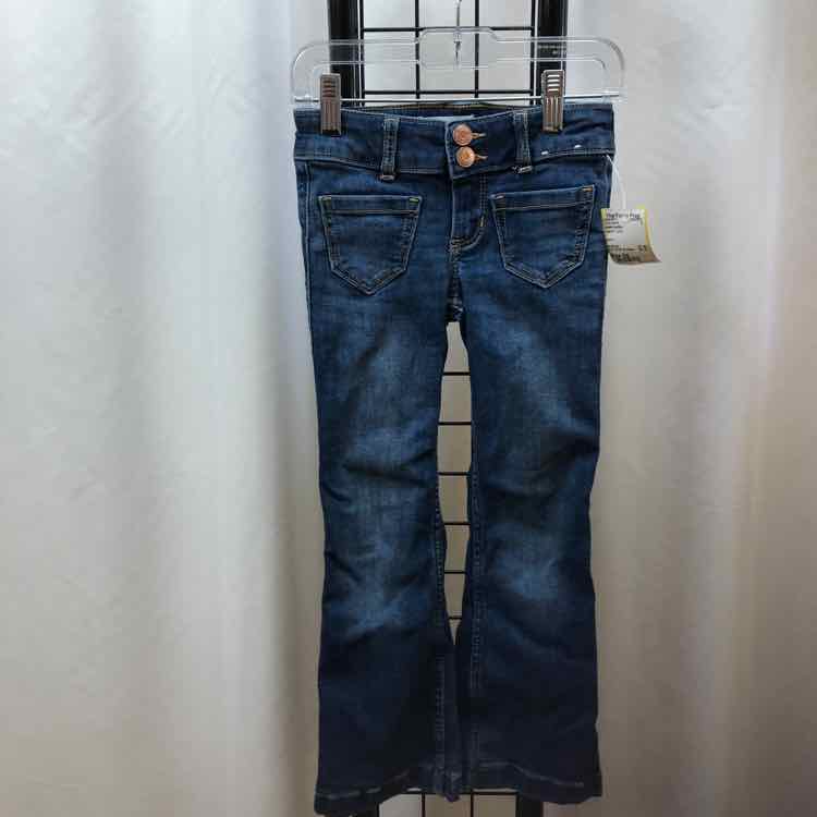 Abercrombie Denim Solid Child Size 5/6 Girl's Jeans