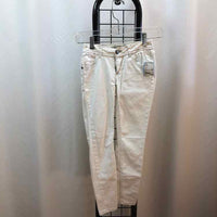 Vanilla Star White Solid Child Size 7 Girl's Pants