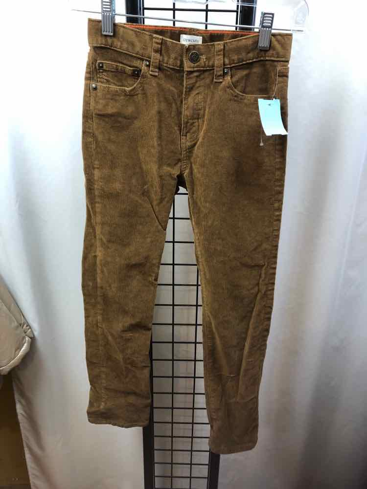 Crew Cuts Brown Solid Child Size 8 Boy's Pants