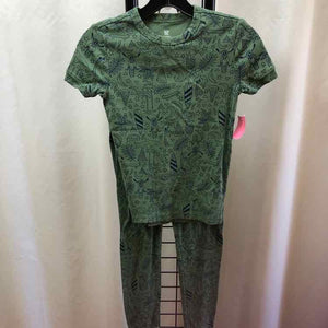 Gap Green Patterned Child Size 10 Boy's Pajamas