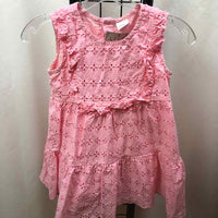 Hanna Andersson Pink Eyelet Child Size 10 Girl's Shirt