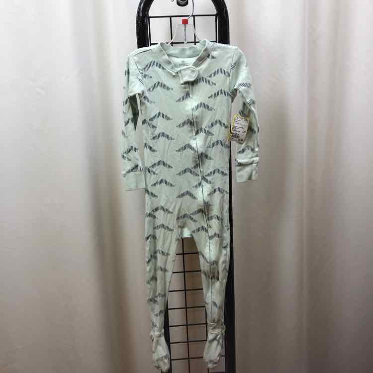 Honest Lime Green Patterned Child Size 24 m Boy's Pajamas