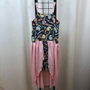 The Teacam Collection Navy Patterned Child Size 5 Girl's Romper