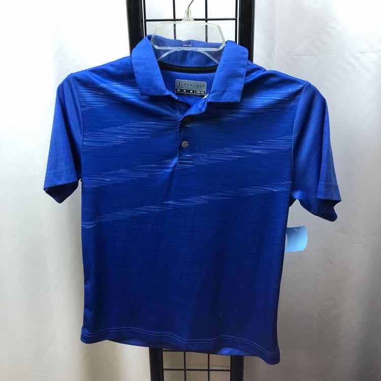 PGA Tour Blue Streaked Child Size 10/12 Boy's Shirt