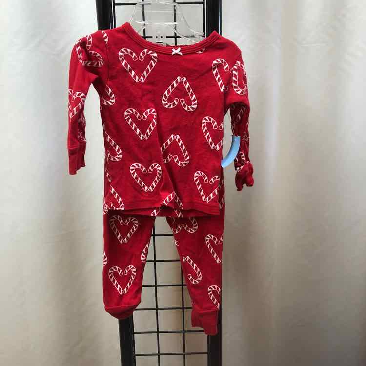 Carter's Red Christmas Child Size 12 m Girl's Pajamas