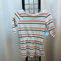 L.O.G.G. White Stripe Child Size 6/7 Girl's Shirt