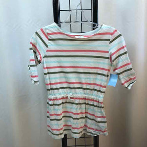 L.O.G.G. White Stripe Child Size 6/7 Girl's Shirt