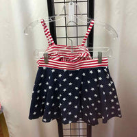 Children's Place Navy Stars Child Size 10/12 Girl's Outfit