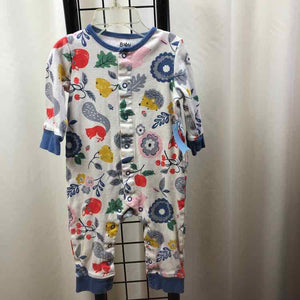 baby Boden White Floral Child Size 6-12 m Girl's Pajamas