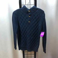 Cat & Jack Navy Flecked Child Size 8/10 Boy's Sweater