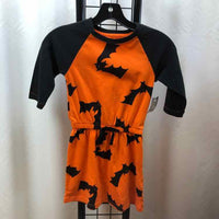 Cat & Jack Orange Halloween Child Size 6/6X Girl's Dress