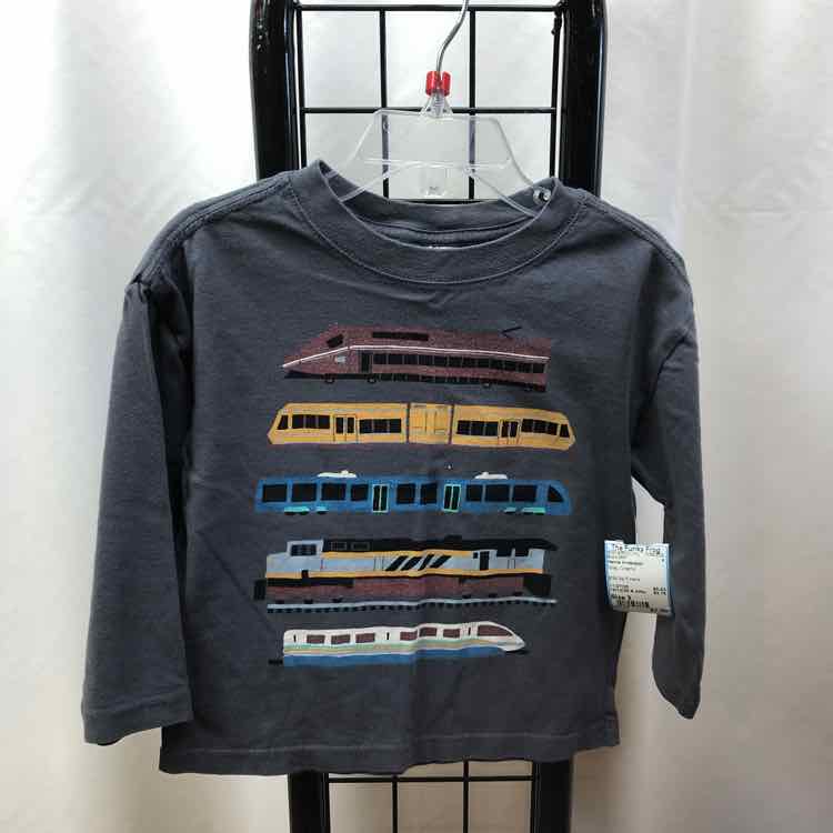 Hanna Andersson Gray Graphic Child Size 3 Boy's Shirt