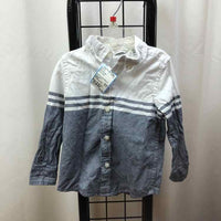 Janie and Jack White Stripe Child Size 18-24 m Boy's Shirt