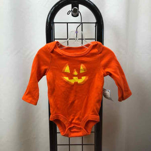 Orange Halloween Child Size 0-3 m Boy's Shirt
