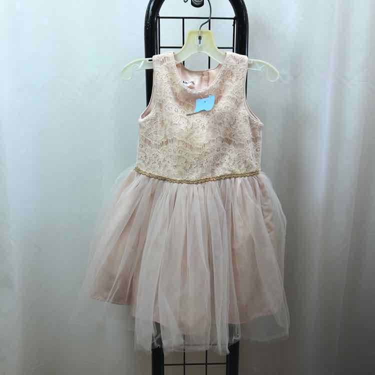 Mia & Mimi Pink Lace Child Size 3 Girl's Dress