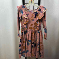 Dot Dot Smile Pink Floral Child Size 5/6 Girl's Dress