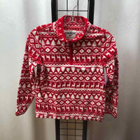 Oshkosh Red Stripe Child Size 10 Girl's Sweatshirt