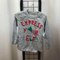 just one you Gray Christmas Child Size 3 Boy's Shirt
