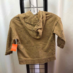 Zara Brown Dotted Child Size 4 Boy's Sweatshirt