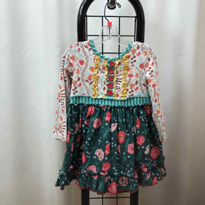 Matilda Jane White Floral Child Size 18 m Girl's Dress