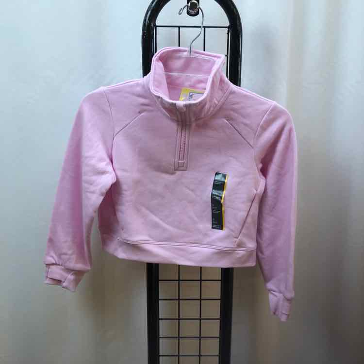 All in Motion Pink Solid Child Size 6/7 Girl's Sweatshirt