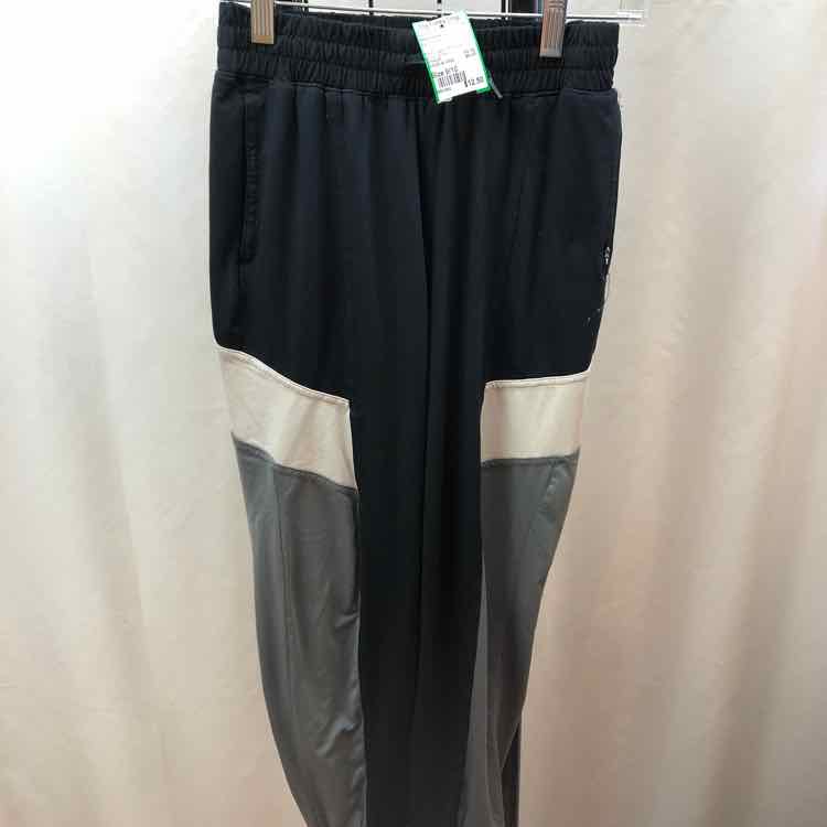 Abercrombie Black Solid Child Size 9/10 Boy's Pants