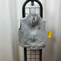 Carter's Gray Quilted Child Size 24 m Boy's Vest