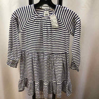 Crew Cuts Navy Stripe Child Size 6/7 Girl's Dress