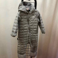 The North Face Gray Quilted Child Size 12-18 m Boy's Outerwear