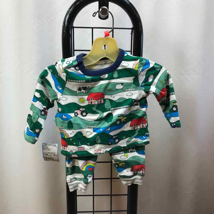 baby Boden Green Graphic Child Size 0-3 m Boy's Outfit