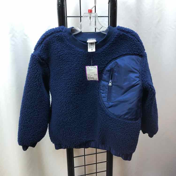 Hanna Andersson Navy Solid Child Size 5 Girl's Sweatshirt
