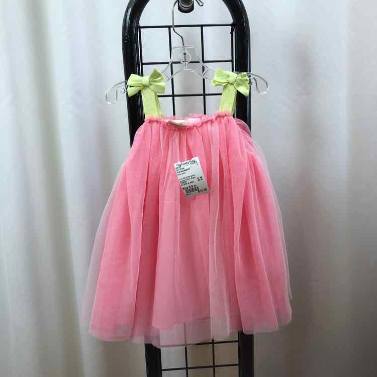 First Impressions Pink Solid Child Size 6-9 m Girl's Dress