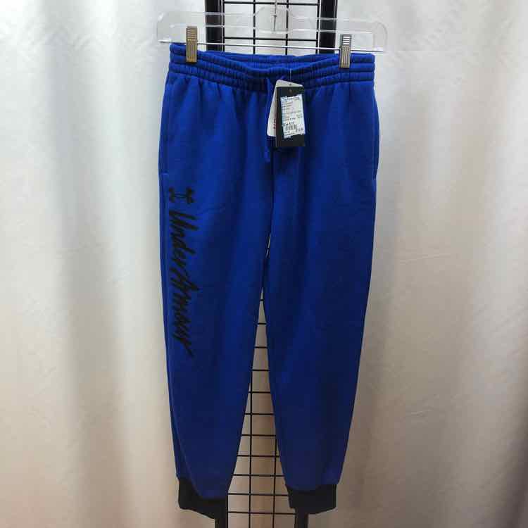 Under Armour Blue Logo Child Size 8/10 Boy's Sweatpants