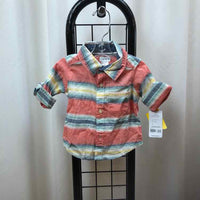 Carter's Pink Stripe Child Size 3 m Boy's Shirt