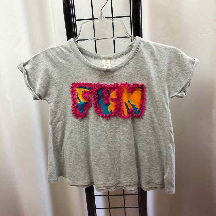 tucker and tate Gray Graphic Child Size 7 Girl's Shirt