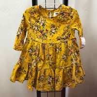 Old Navy Yellow Floral Child Size 3 Girl's Dress